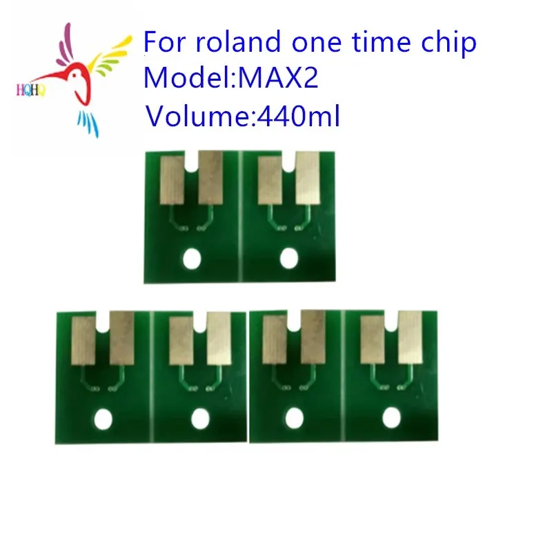 

440ML MAX2 Single Use Chip For Roland XF-640 Printe One Time Compatible for Refill Cartridge Printing