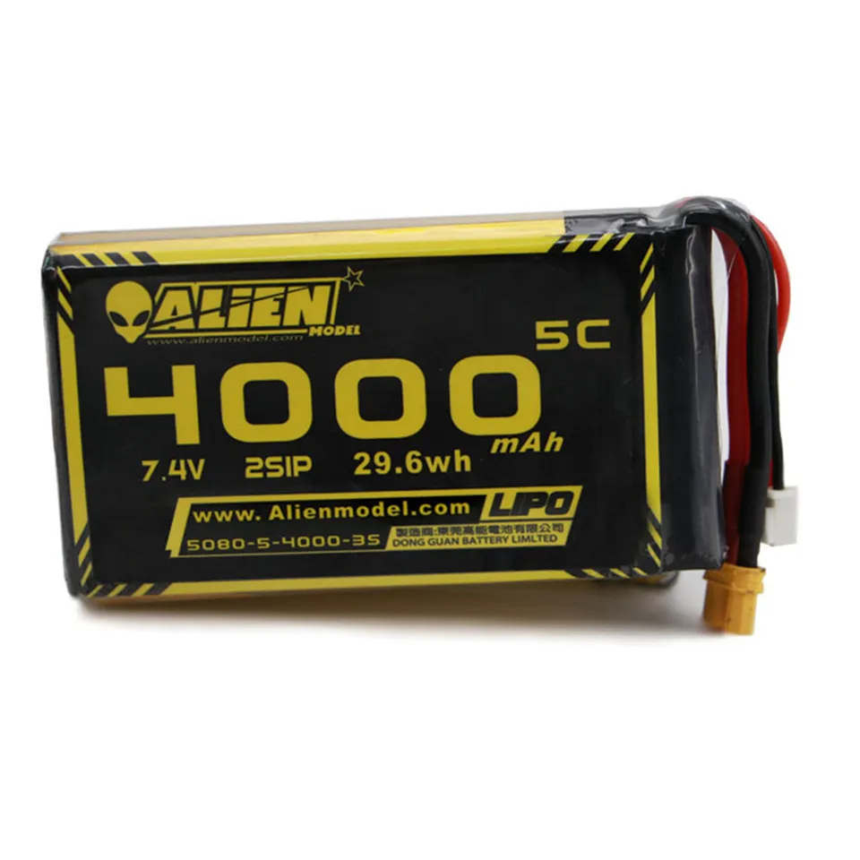 Lipo Battery 2S 7.4V GNB 5000mah 5C for Radiomaster TX16S Jumper T16 T18 RC Radio Transmitter