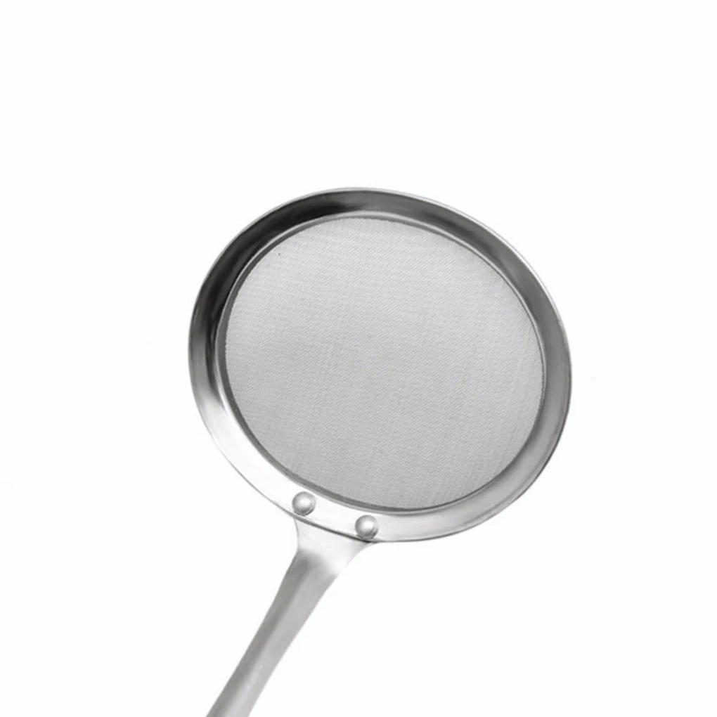 Cuillère filtrante en acier inoxydable, passoire, gadget, vidange d\'eau végétale, outil de cuisine intégré, accessoires de cuisine