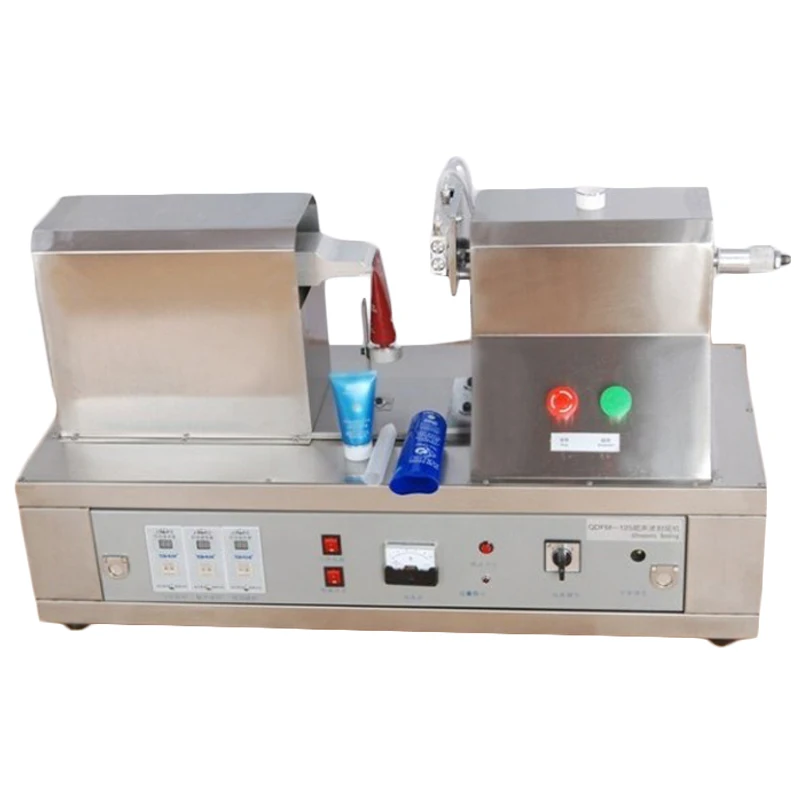 

1PC 1200W Ultrasonic Sealing Machine QDFM-125 Automatic Control Plastic Hose Sealing Machine Face Cream Hose Sealing Machine