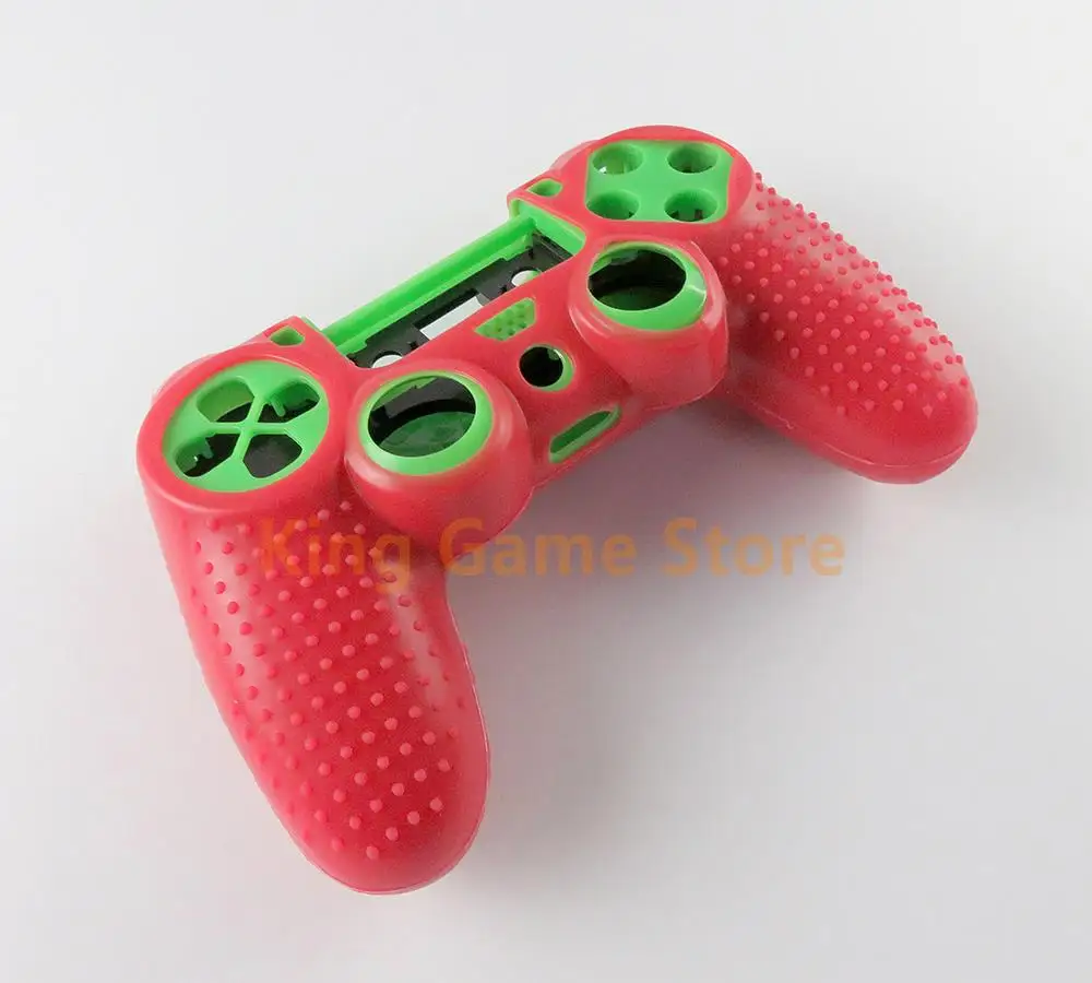 2 قطعة سيليكون المطاط كامو حافظة جلدية واقية لسوني بلاي ستيشن 4 PS4 DS4 تحكم الإبهام قبضة عصا التحكم