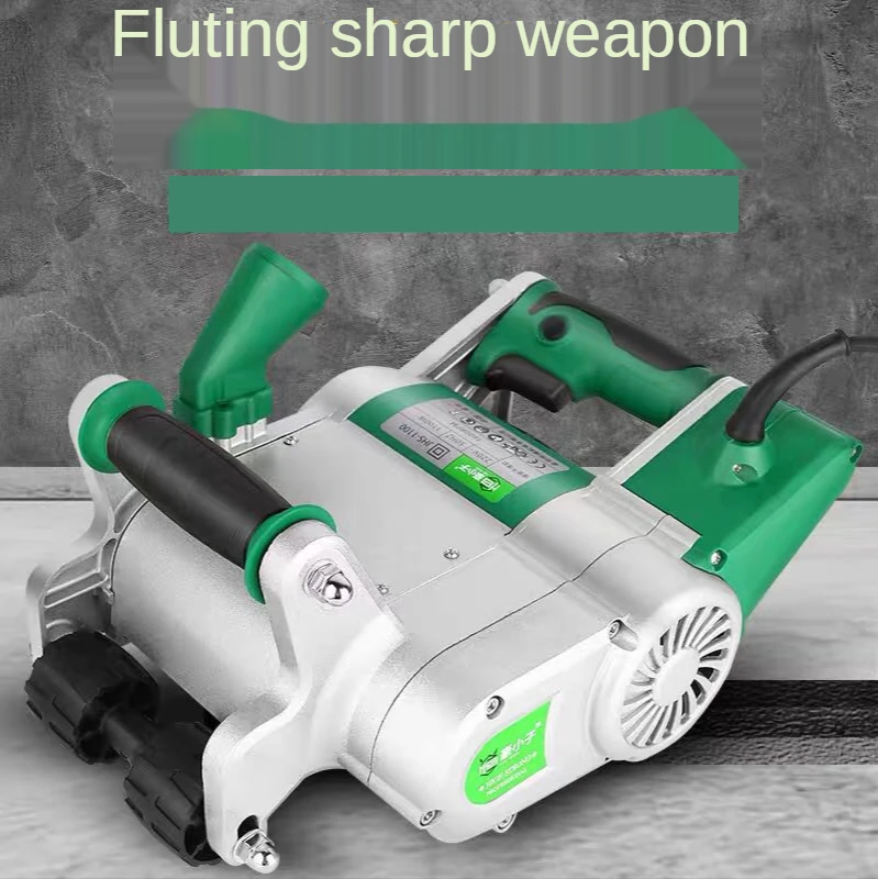 1PC 1100 Watt 35MM Industrial Wall Chaser Machine Wall Groove Cutting Machine/ Line Slot Machine Wall Chaser Machine 220V