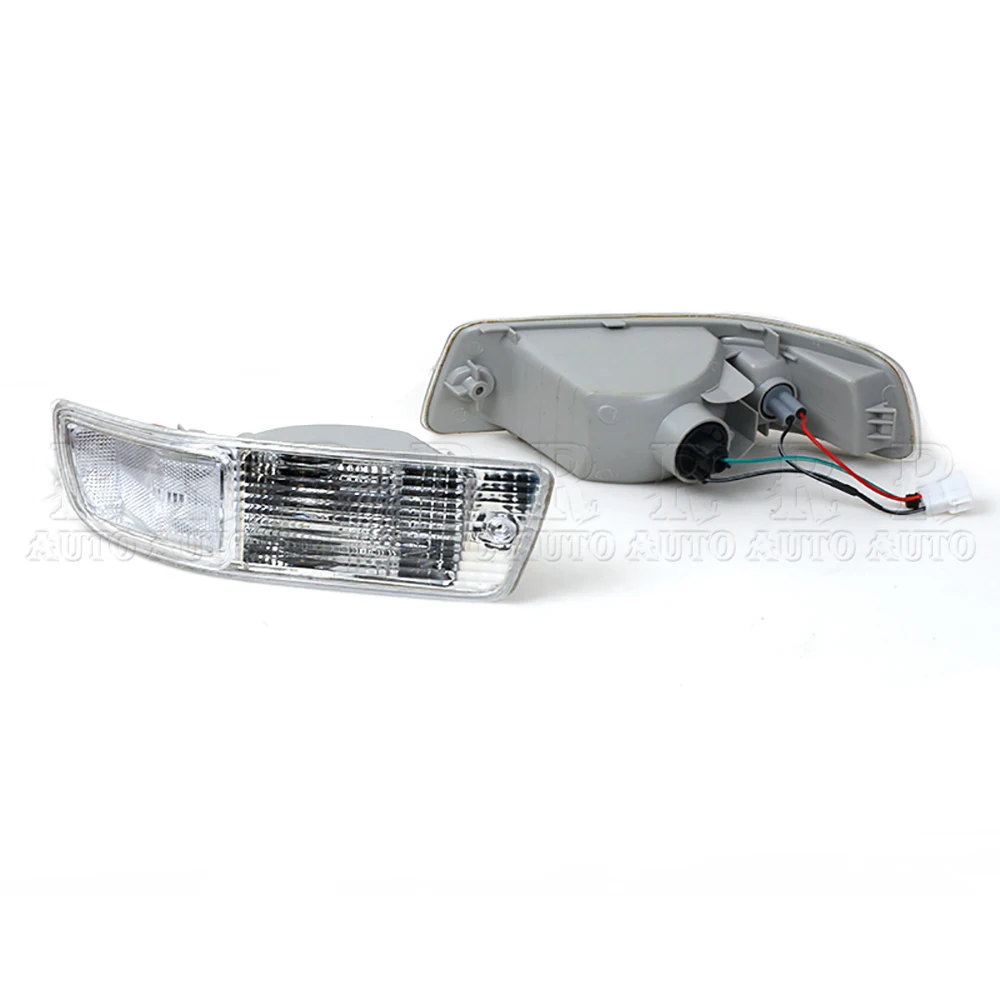 R-AUTO Car Front Bumper Fog Light Fog Lamp Assembly Car Styling Daytime Driving Lamp With Wire For Toyota RAV4 1998 1999