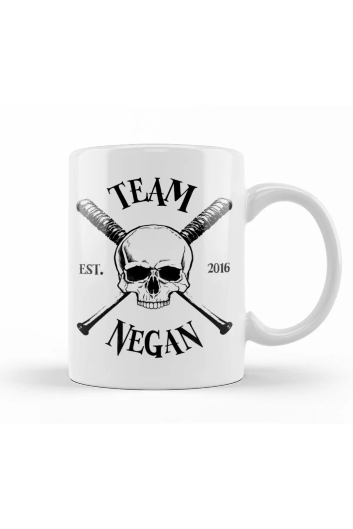 

The Walking Dead Team Negan Lucille Walking Mug Cup Porcelain Mug Cup Porcelain Coffee Mugs Tea Cups Hot Drinks Souvenirs