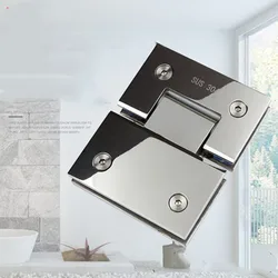 Stainless steel glass clamp,connector,shower room folder,glass door hinge,stainless steel hinge(XYGL-20),180 degrees