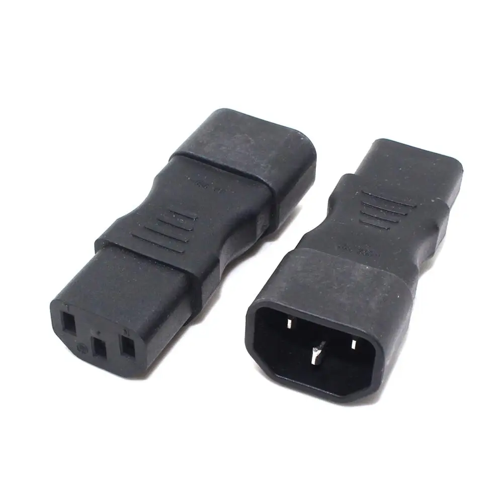 IEC60320 C13 Angle Converter Angle Extension Cable C13 to C14 PDU Angle Power Cables Male to Female AC Power Cord 10A 250V