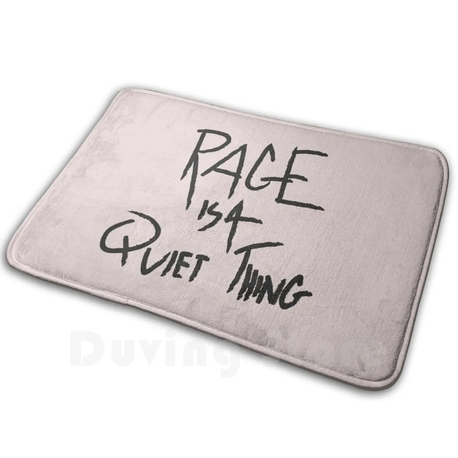 Rage Is A Quiet Thing-Simmer alfombra alfombra cojín suave Rage Simmer texto Hipster Pop música alternativa Paramore