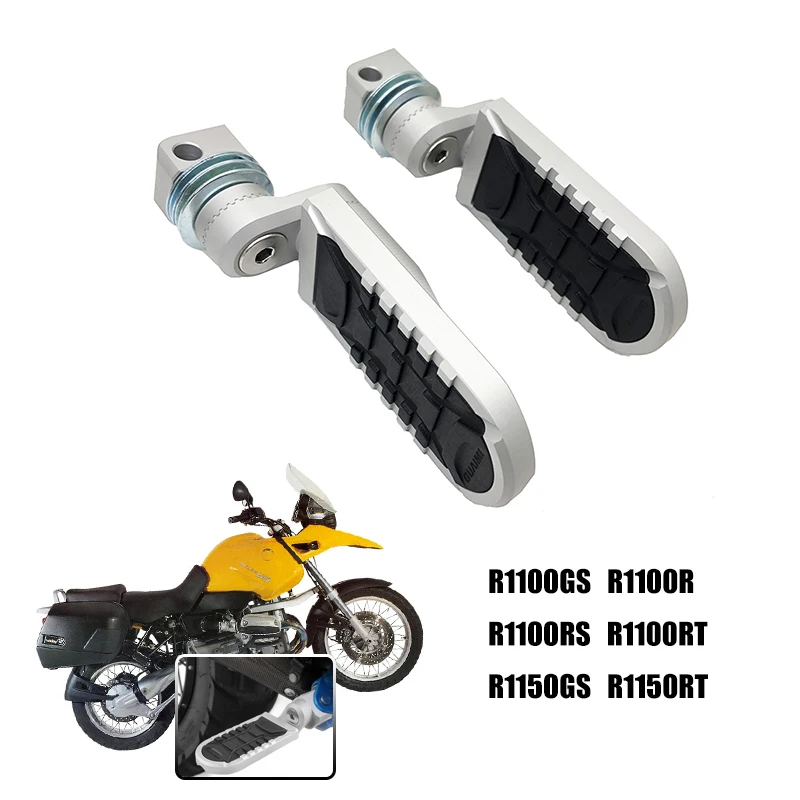 Motorcycle Adjustable Rear Footrests Passenger Foot Pegs Rests For BMW R1100GS R1100R R1100RS R1100RT R1150GS R1150RT 1994-2005