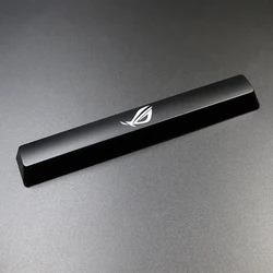 1pcs ABS custom personality backlit ROG keycaps for Ducky Filco gaming mechanical keyboard cherry mx switch 6.25X space key caps