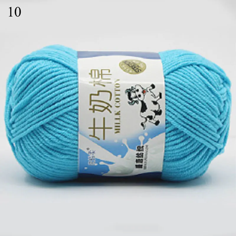 50 Grams/Ball High Quality Crochet Cotton yarn For knitting Bargain Cotton Baby Milk Thread Worsted Handmade Wool Line Cheap