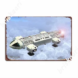 Space 1999 Eagle Metal Plaque Poster Poster Customize Mural Cinema Living Room Tin Sign Posters