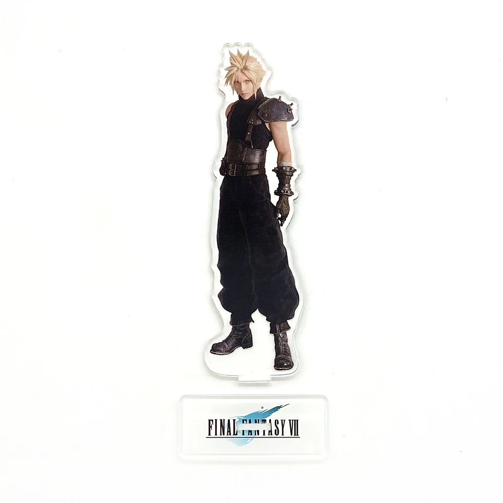 F FF7 VII 7 Remake RE Cloud Sephiroth Japón acrílico standee figuritas decoración de escritorio decoración de pasteles