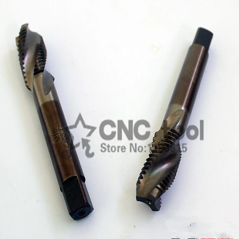 1PCS M16-M20 containing cobalt machine taps Spiral groove tap special stainless steel screw tap (M16/M18/M20/M16*1.5/M18*1.5)