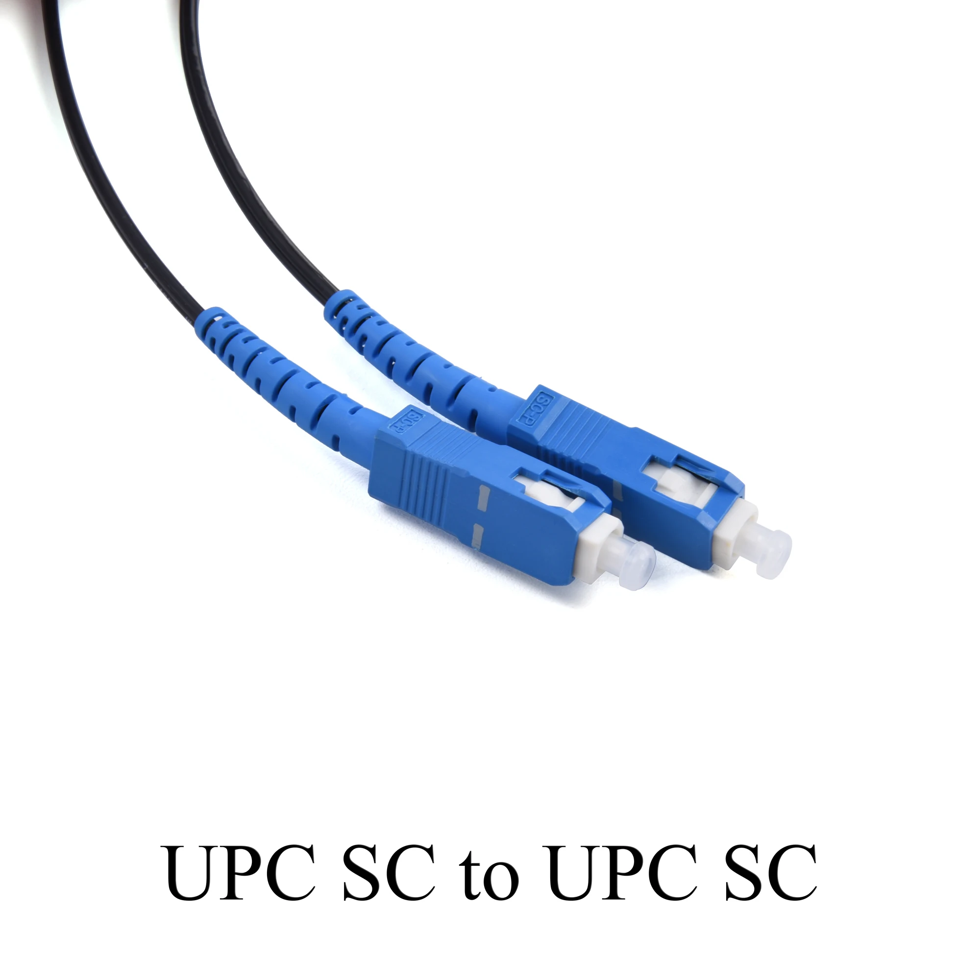 UPC SC to SC Fiber Optic Extension Cable Single-Core Single Mode Simplex Outdoor Indoor Patch Cord 10M/20M/30M Wire