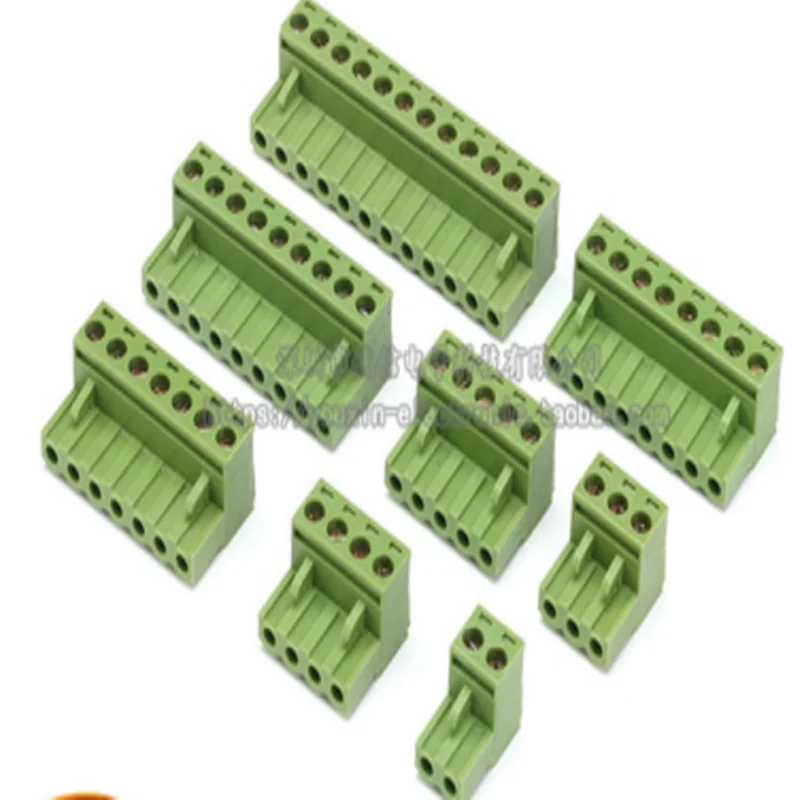 10PCS/lot Plug only KF2EDGK 2P3P4P 5P6P7P8P9P10P12P connector pitch 5.08MM