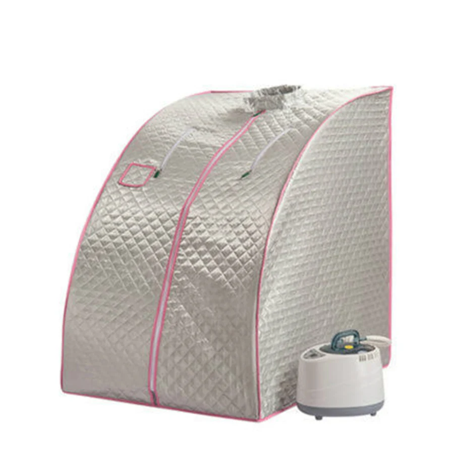 

Portable Steam Bath Spa Slimming Household Canbin Tent Room Hammam Stainless Steel Pipe Steamer Heater