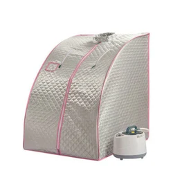Portable Steam Bath Spa Slimming Household Canbin Tent Room Hammam Stainless Steel Pipe Steamer Heater