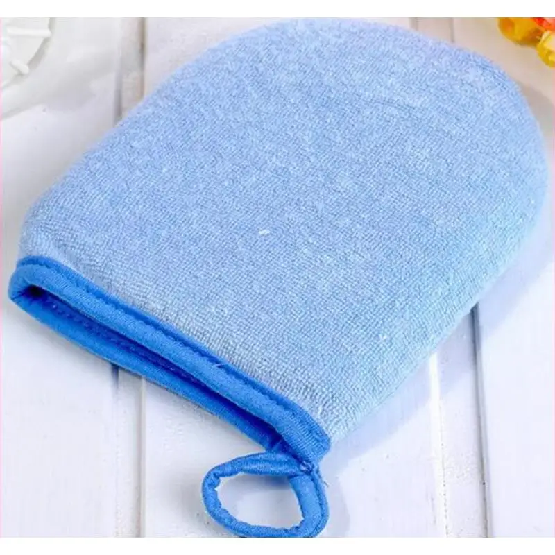 Cotton Baby Bath Shower Sponge Cartoon Mittens Kids Bath Brushes Scrubber Mitt Gloves Foam Rub Wash Cloth Towel Baby Care