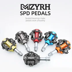 Bike Pedal Self-locking Pedals  SPD MTB Road Pedals Aluminum Alloy Anti-slip Sealed Bearing Bicycle  Pedal