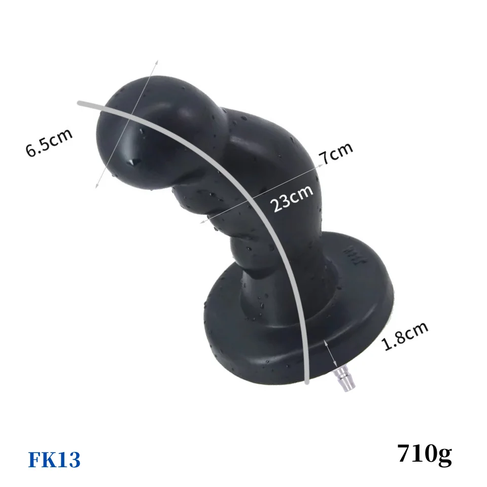 ROUGH BEAST Black Dildo Attachments for VAC-U-Lock/Quick Plug Sex Machine Love Machine Accessories for Adult Sex Toy Product