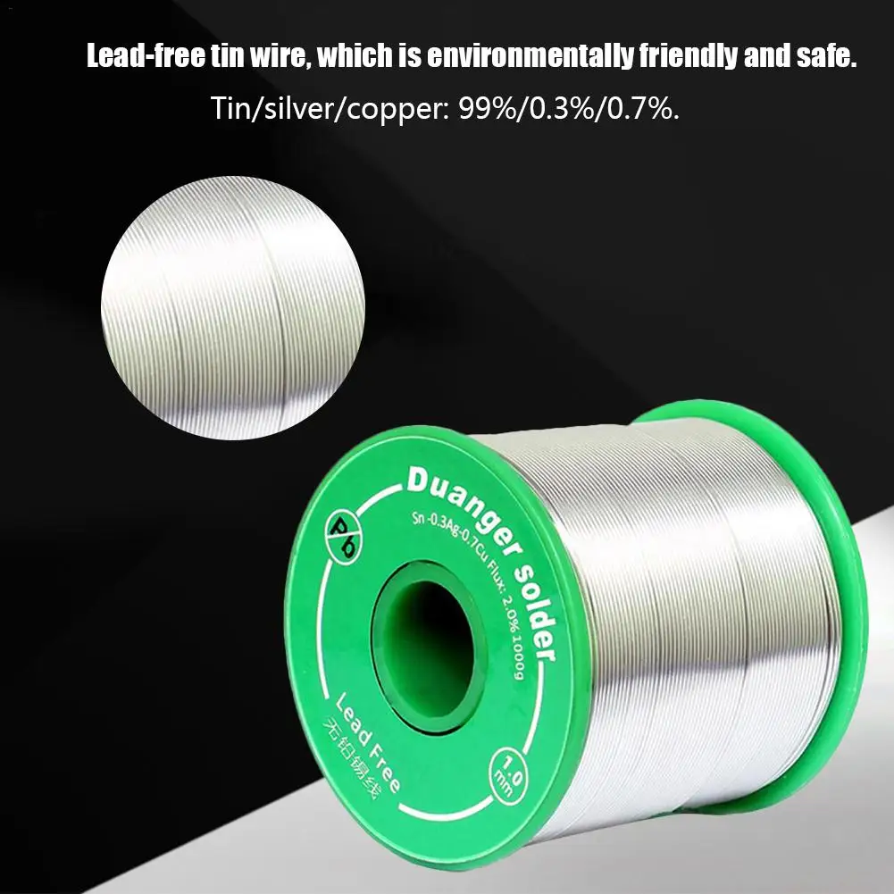 New Hot Sale Lead Free Solder Wire Sn99 Ag0.3 Cu0.7 Rosin Core Solder Wire For Electrical Soldering