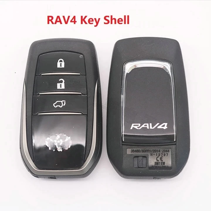 도요타 코롤라 캠리 레빈 RAV4 용 리모트 키, 개조된 접이식 키 컨트롤러