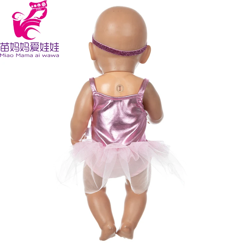 43 CM Baby Doll Clothes Pajama Set Jacket Coat 17 Inch Dolls Jeans Children Gift Toys Outfit