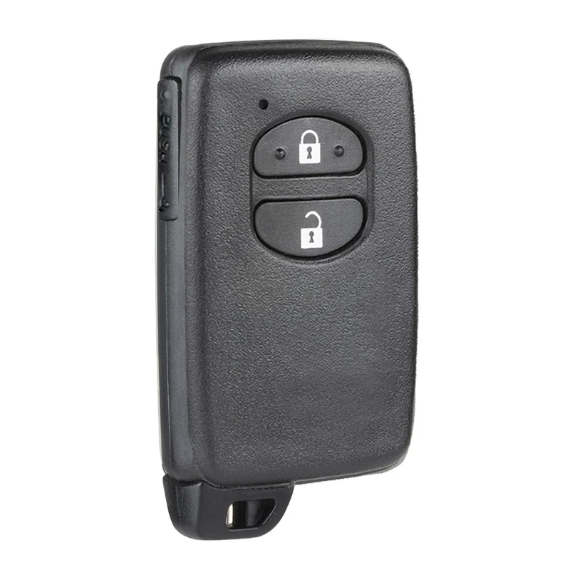 

Keyecu 271451-5300, 271451-5290, 271451-3370, A433, F433 Smart Prox Remote Car Key Fob 2 Button for Toyota Corolla Prius IQ