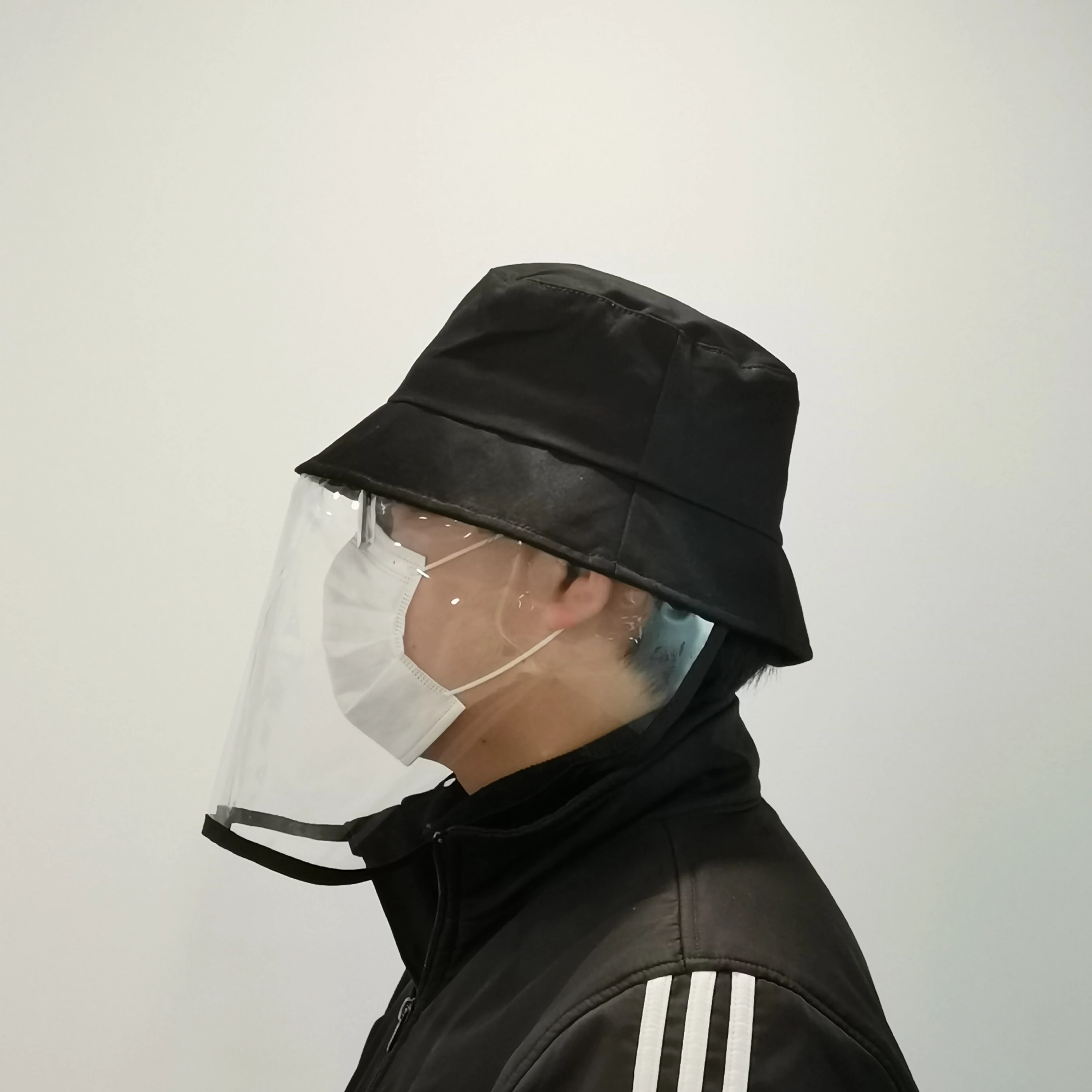 

COLDOUTDOOR Going out protective cap TPU face shield & Isolate kitchen fumes hat