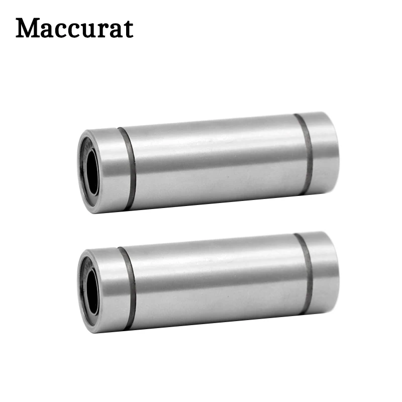 

2pcs 3d Printer part Longer Linear ball Bearings LM8LUU Bush Bushing Aluminum Linear Bushing CNC Linear Shaft Ball 8x15x45mm