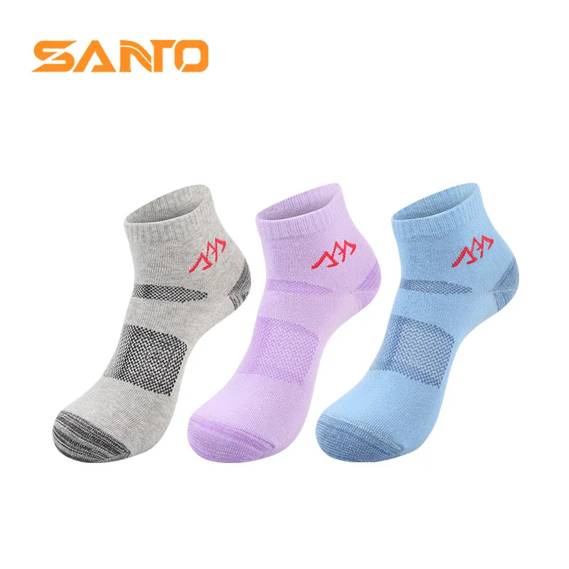 SANTO 1 Pair Quick Drying Outdoor Socks Breathable Sports Thermal Sock For Camping Hiking Trail Running Cycling Jogging S002