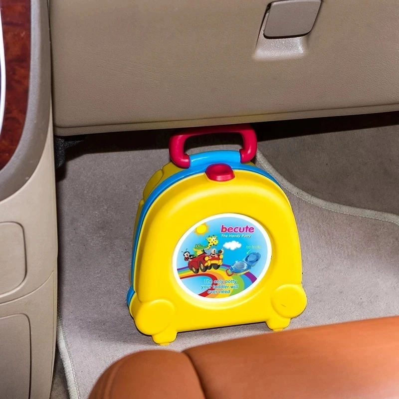 Baby Wc Leuke Draagbare Reizen Kinderpotje Auto Squatty Potje Kind Pot Training Meisjes Jongen Urinoir Kid Toilet Seat Kinderen 'S Pot