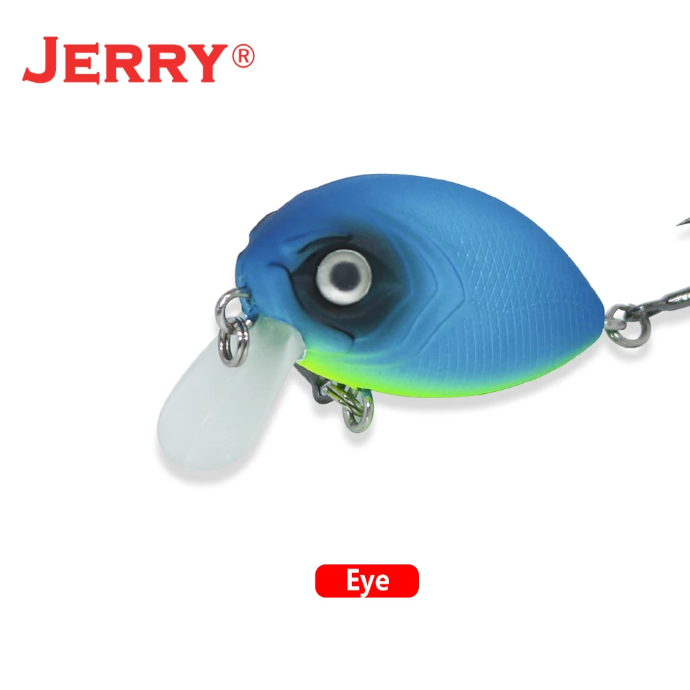 Jerry Peppa Floating Wobblers Fishing Lures Artificial Crankbaits For Perch Trout 32mm 3g Shore Fishing Tackle
