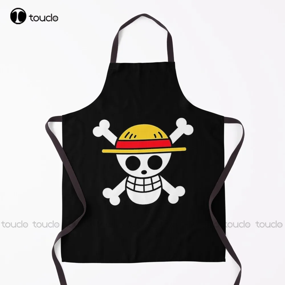 One Piece Mask Stickers Apron Cute Aprons  For Women Men Unisex Adult Garden Kitchen Household Cleaning Custom Apron