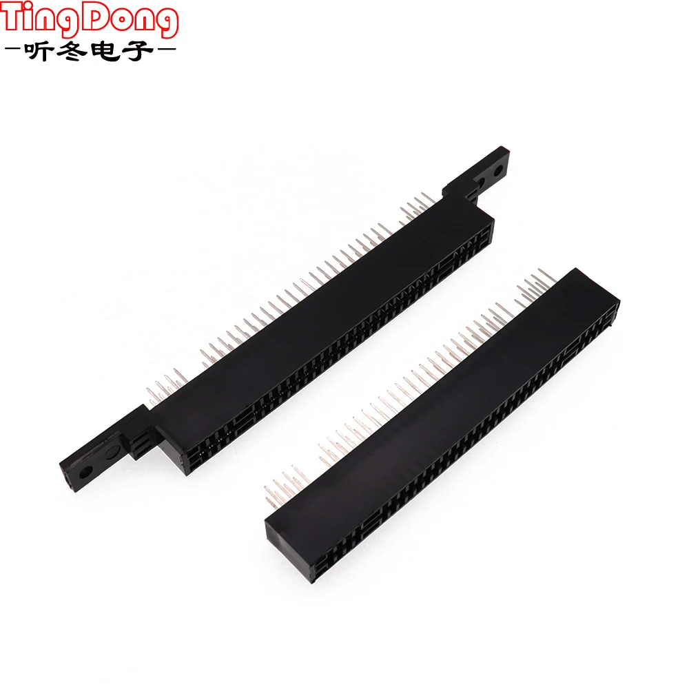 Conector de ranura de tarjeta de juego de 62 Pines, piezas de repuesto para Super Nintendo SNES, Cartucho de ranura de tarjeta de intervalo de 2,54mm