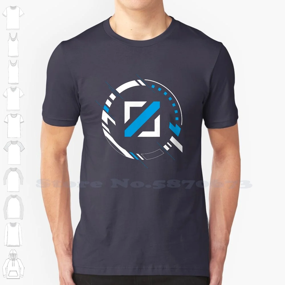 Mid Lane Gamer Icon 100% Cotton T-Shirt Middle Icon Symbol Video Games League Idea Idea Nerd Geek Gamer Idea Gaming Idea Gamer