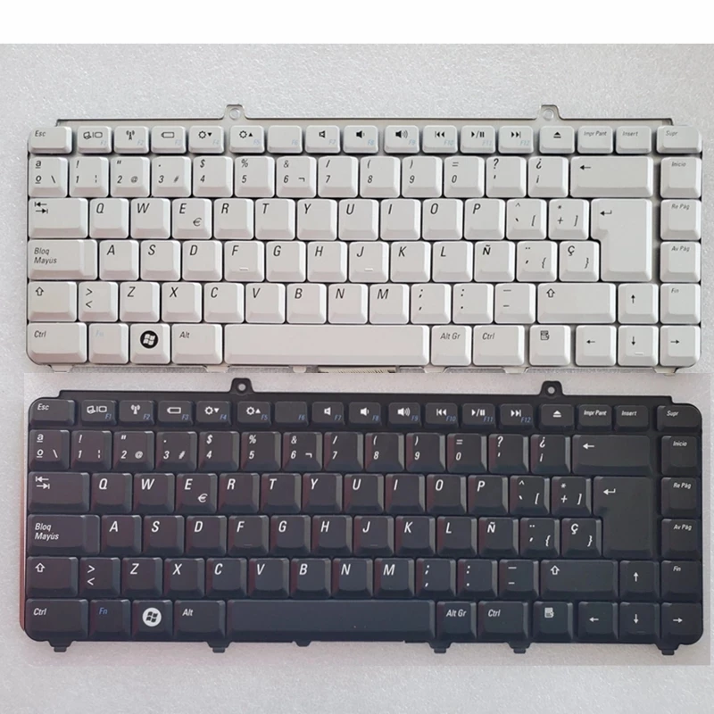 

Spanish Keyboard For Dell inspiron 1400 1520 1521 1525 1526 1540 1545 1420 1500 Silver SP Teclado Laptop /Notebook QWERTY