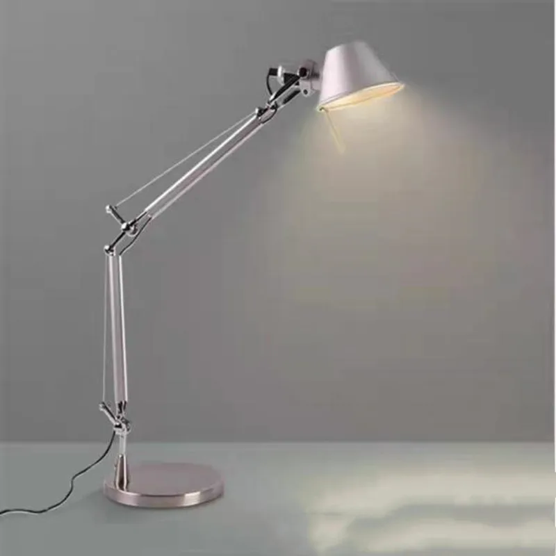 nordic designer lampada de assoalho classico led lampada assoalho criativo prata lampada chao sala estar longo escritorio lampadas assoalho 01