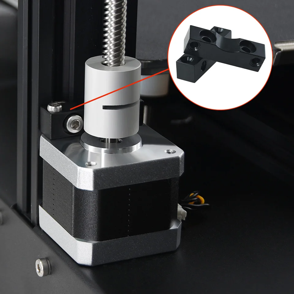 RepRap – pièces d'imprimante 3D, 2 phases, noir, 42 – 34, pour moteur pas à pas 42mm, pour i3 Ender 3 CR10 Pro, axe Z 3D, 1 pièce