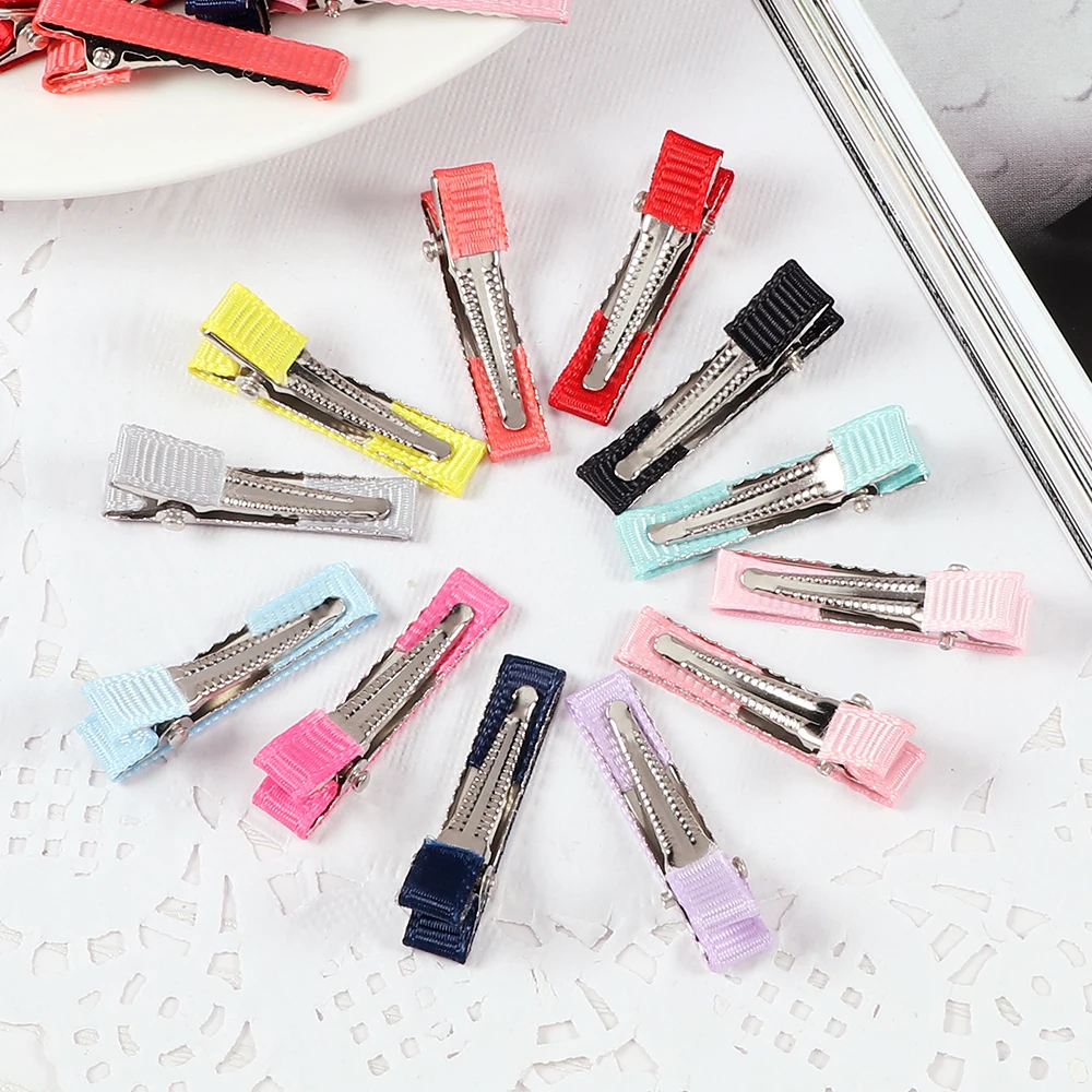 24pcs/Set Candy Colors Alligator Hair Clips 3.5cm/5cm/6cm Hairdressing For Hair Braiding Style Tools Accessories Girls Hair Pin