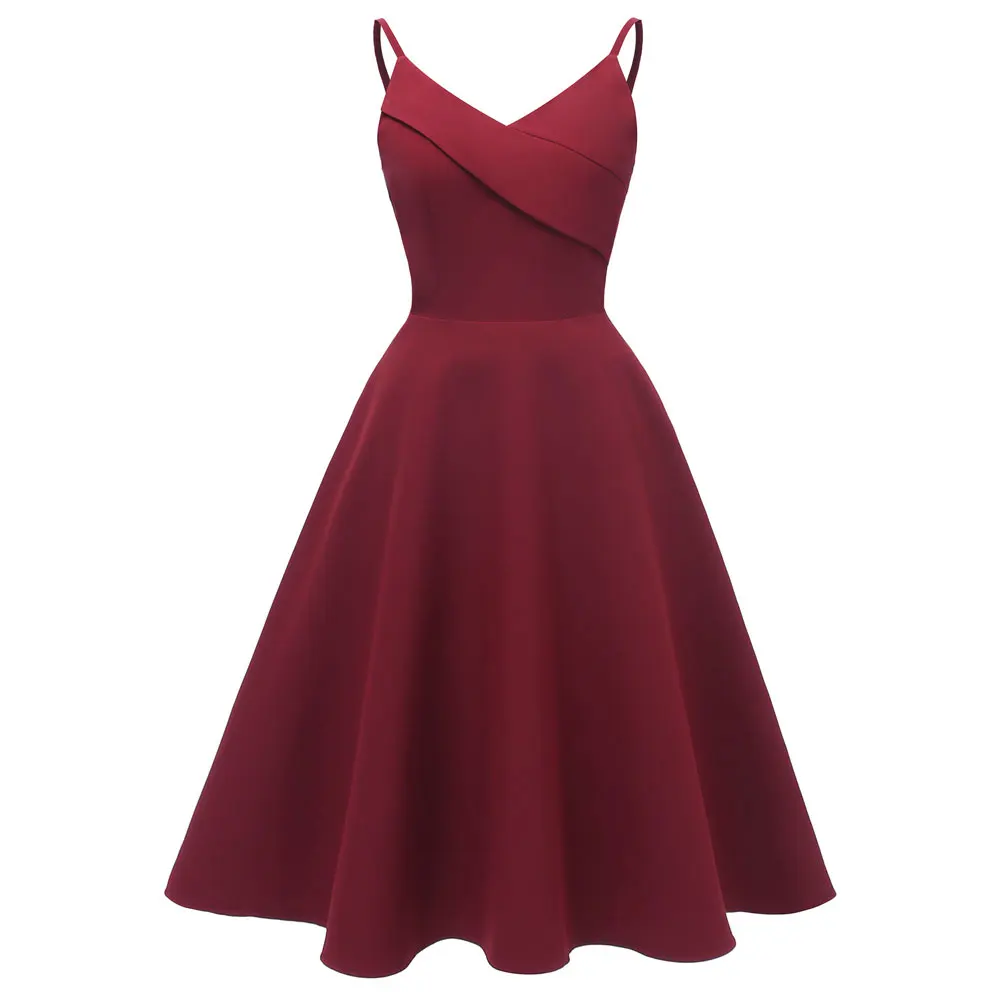 Burgundy Short Bridesmaid Dresses 2019 Wedding Guest Party Gown Spaghetti Strap Sleeveless Pleated vestido madrinha