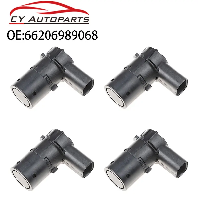 

4PCS 66206989068 989068 Front/Rear PDC Parking Sensor For BMW E39 E53 E60 E61 E64 E65 E83 R50 R52 R53 525i 530i 540i M5 X5 Z4