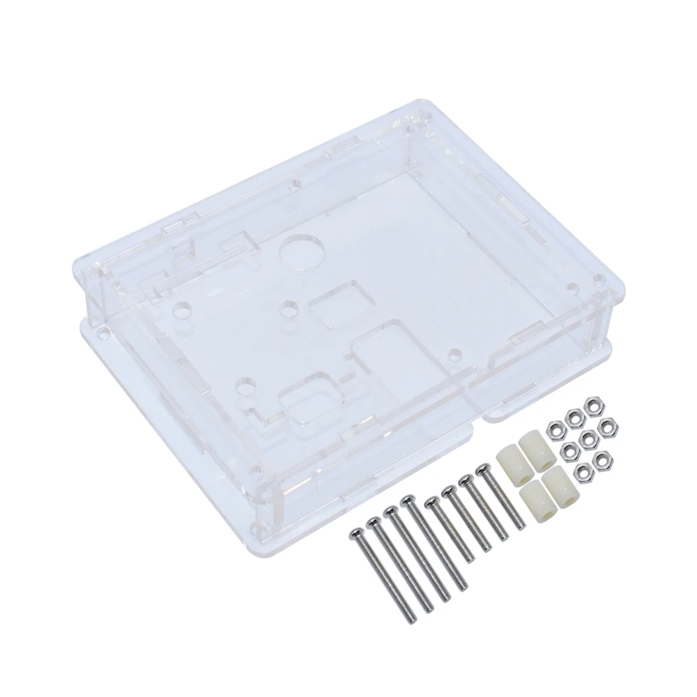 WAVGAT LCR-T4 Box Clear Acrylic LCR-T3 Case Shell Housing For LCR-T4 Transistor Tester ESR SCR/MOS LCR T4