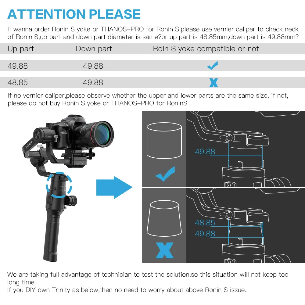 DIGITALFOTO THANOS PRO Stabilizer Gimbal Vest System with Z Axis Spring Arm for DJI Ronin S Zhiyun Crane 2 MOZA air 2