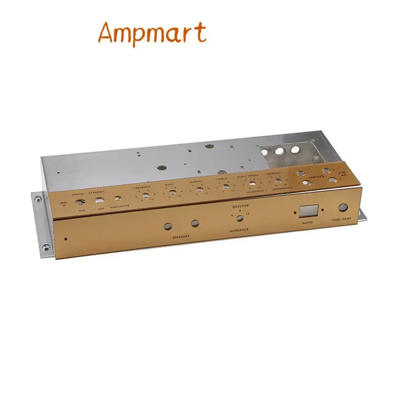 Ampmart-Châssis en aluminium JTM45, 1 pièce, avec 2 plaques frontales en acrylique