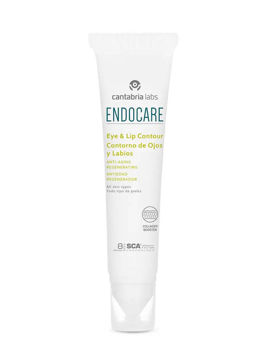 Endocare Eye and Lip Contour 15 ml-regenerating fluid Gel and anti-aging for the contour of eyes and lips.