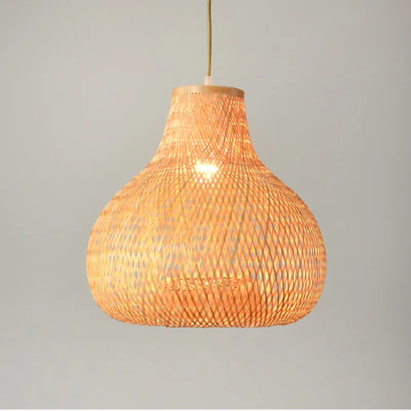 

Chinese Hand Woven Bamboo Pendant Lights Bamboo Chandeliers Restaurant Cafe Bar Lounge Tea Room Indoor Lighting Decorative Lamp