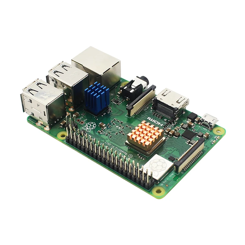 Imagem -05 - Raspberry pi Original Modelo b Kit Caixa Acrílica Adaptador de Energia Dissipador Opcional 32 gb 64 gb 128 gb Cartão sd para pi 3b +