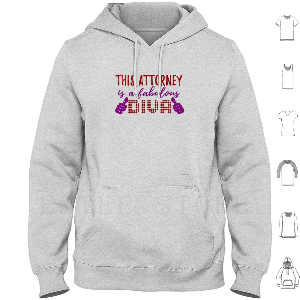 Diva avocat sweats à capuche femme avocat avocat avocat Diva Diva avocat droit légal blessure personnelle ferme