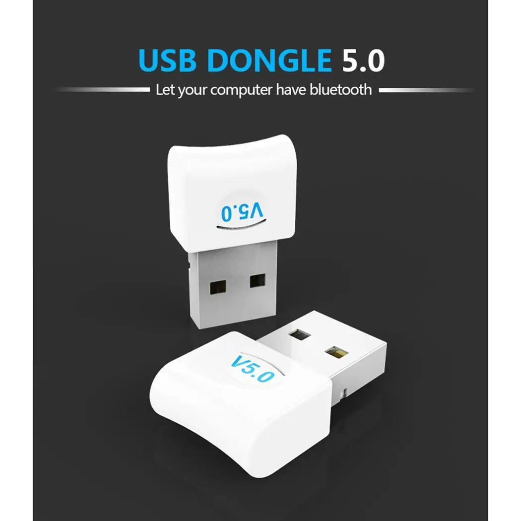 Draadloze Bluetooth Adapter 5.0 Bluetooth Dongle 20 (M) Voor 10 (Mbps) usb Desktop Plug En Play Computer